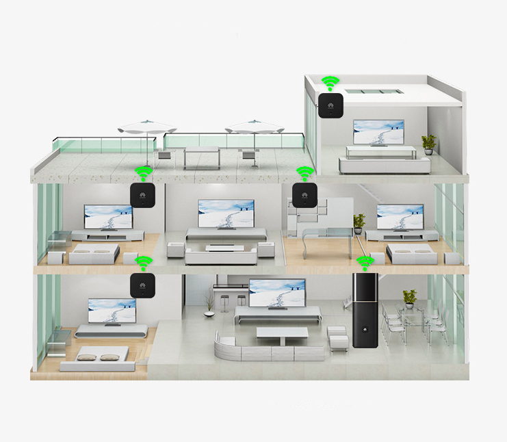 一母带多子 华为这样玩“穿墙”路由器 智能公会