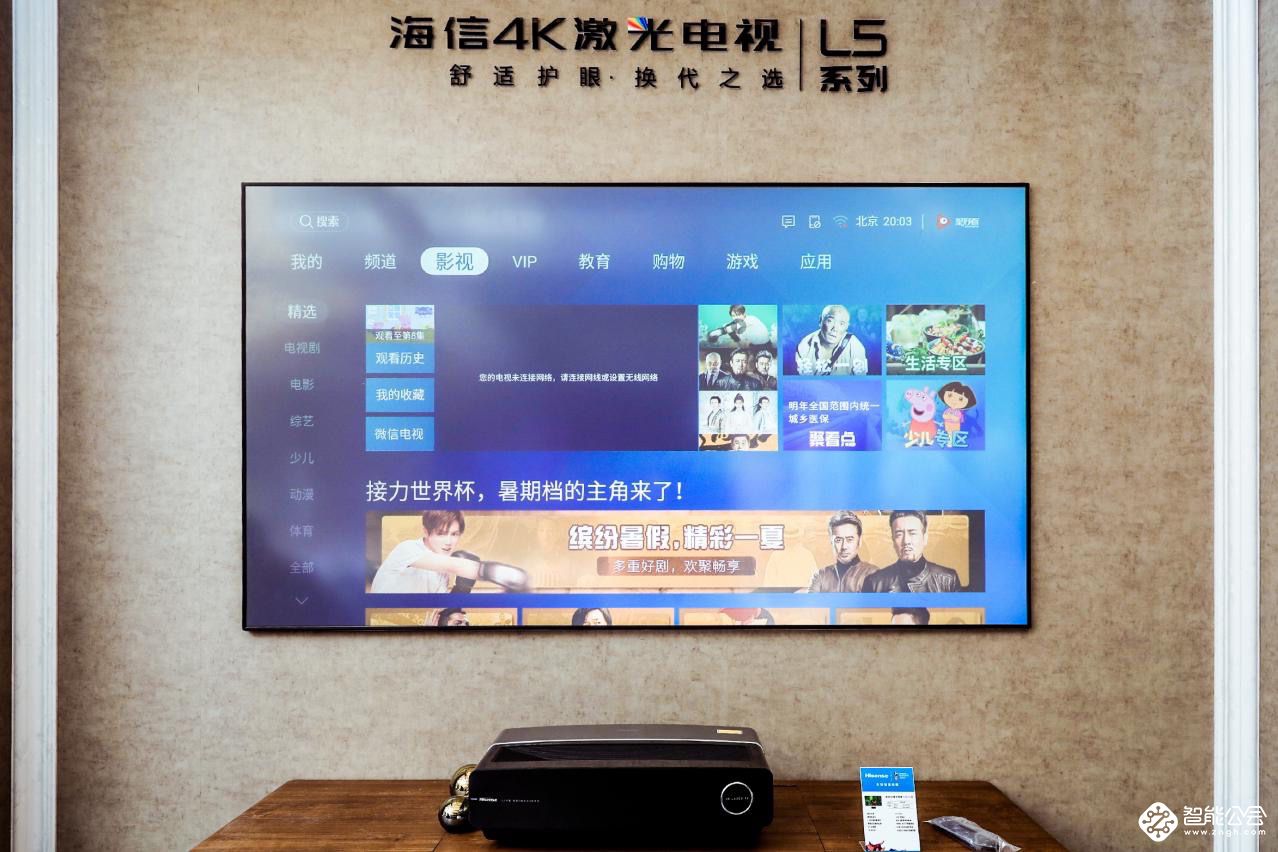 权威实验室评测证明：激光电视更有利于保护视力 智能公会