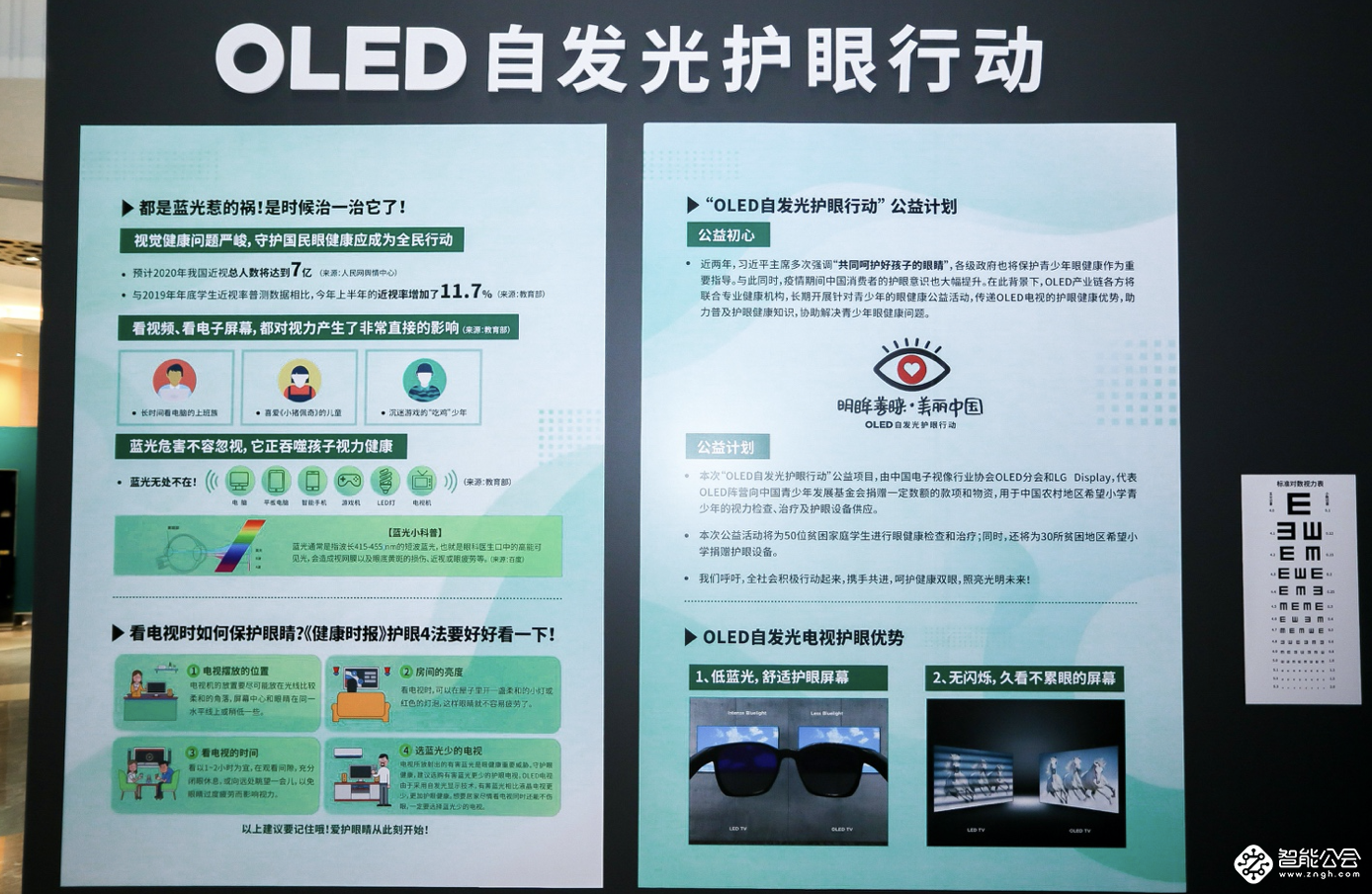 护眼公益项目启动，OLED自发光电视守护青少年眼健康 智能公会